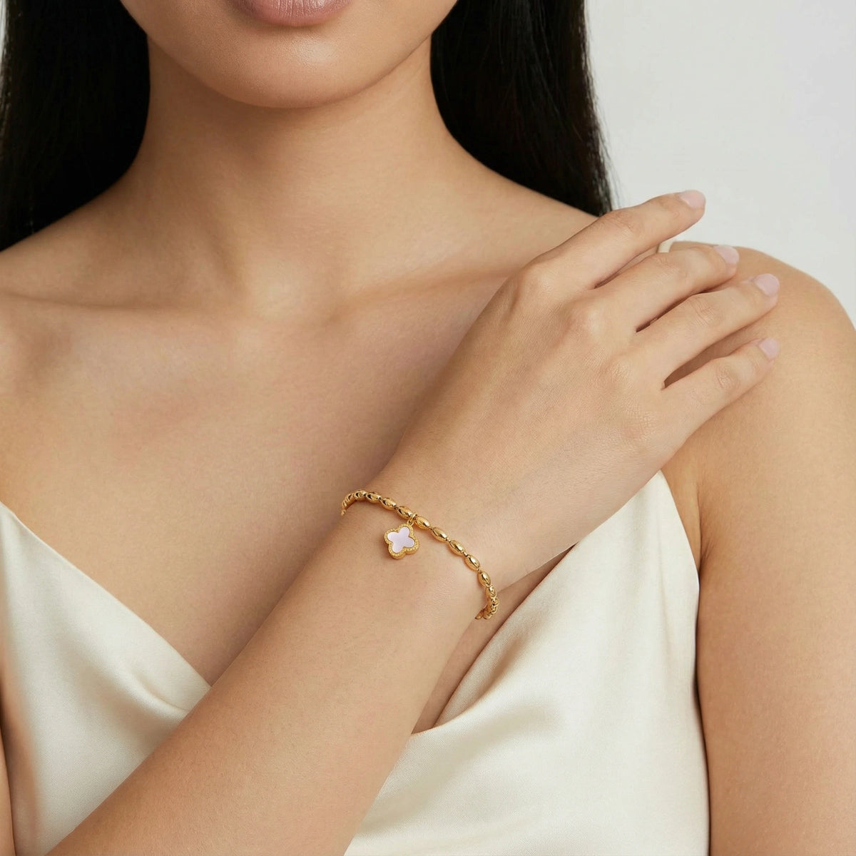 Pulsera Trébol de la Suerte