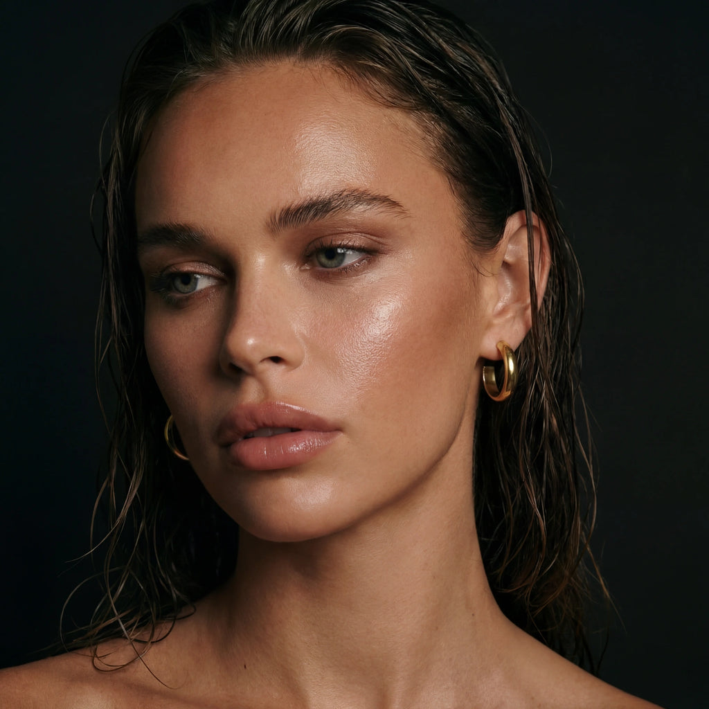 Conjunto de Pendientes Golden Hour