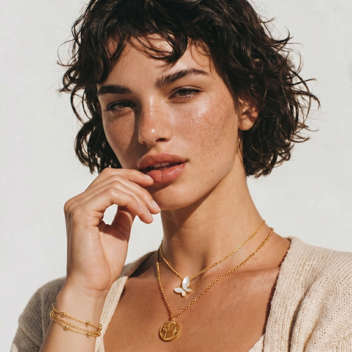 Pulsera Órbita Dorada