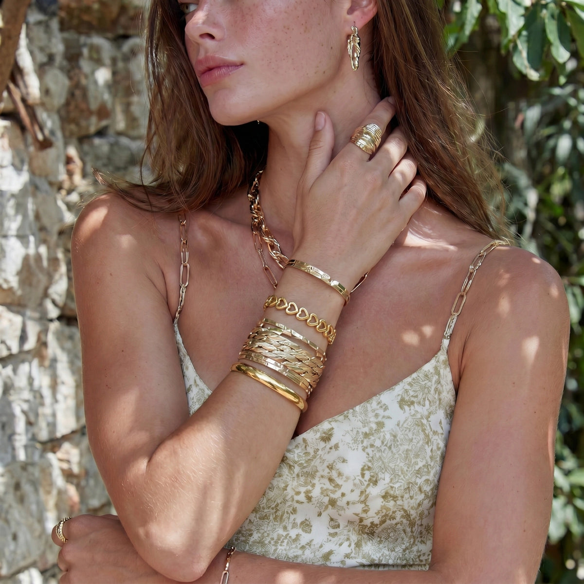 Brazalete Corazones Enlazados